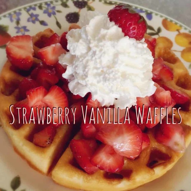 Strawberry Waffle Love! Norine's Nest