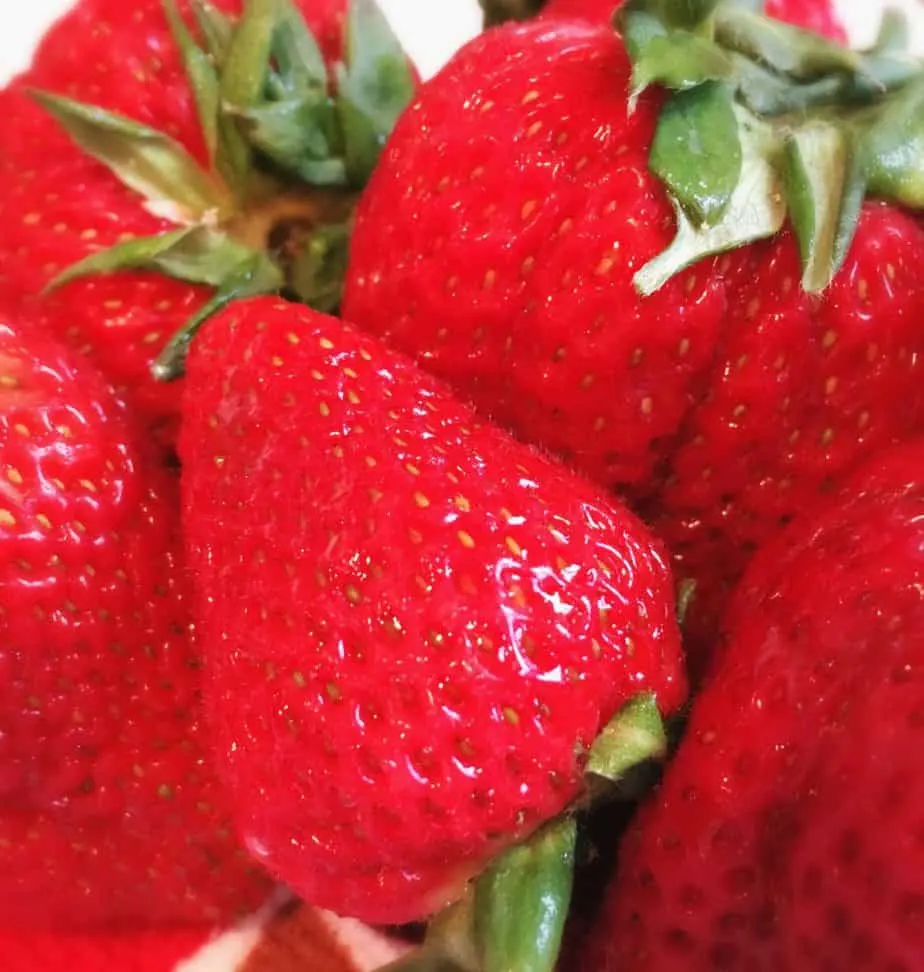 edited strawberries