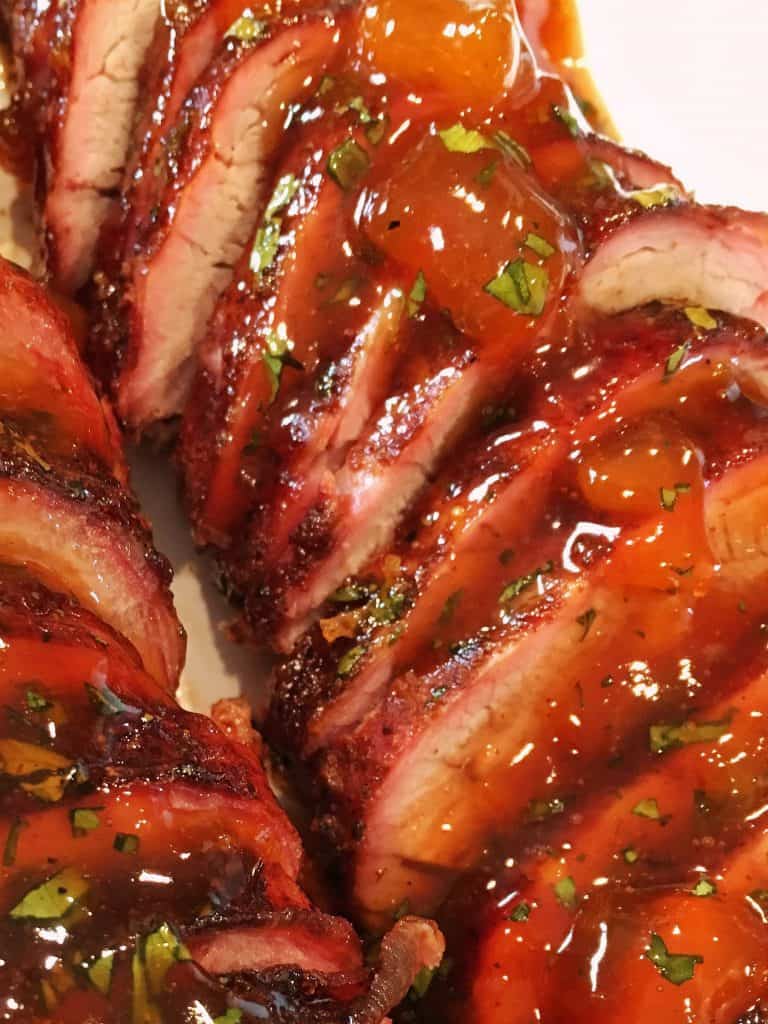 Pork Tenderlion with Apricot Glaze