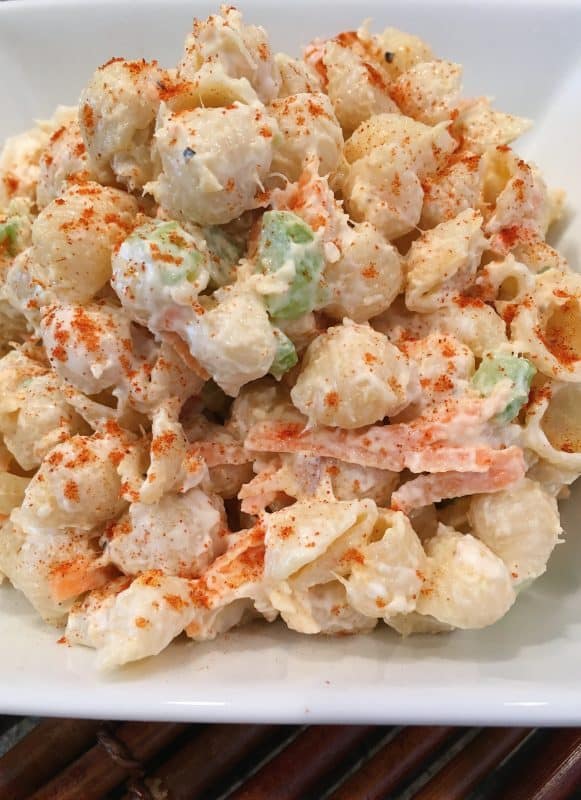 Pasta Shrimp Salad with Paprika