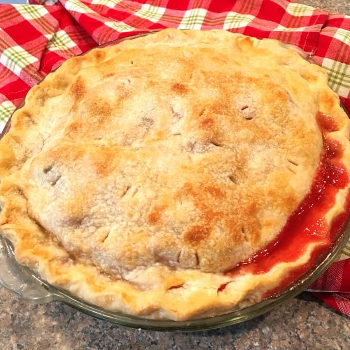 Strawberry Rhubarb Pie