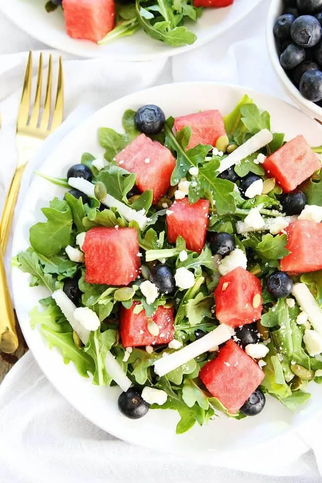 Watermelon-Blueberry-and-Jicama-Arugula-Salad-4