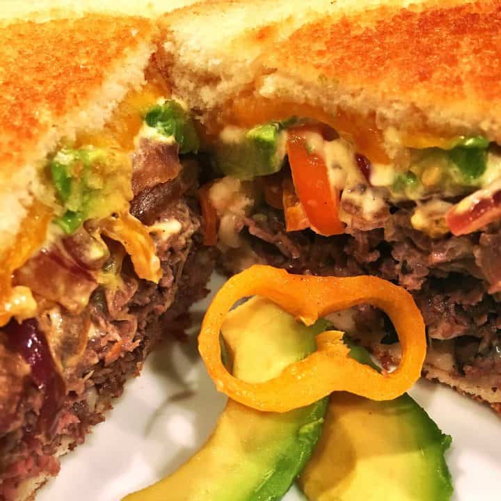 Roast Beef Grilled Cheese “Glider”