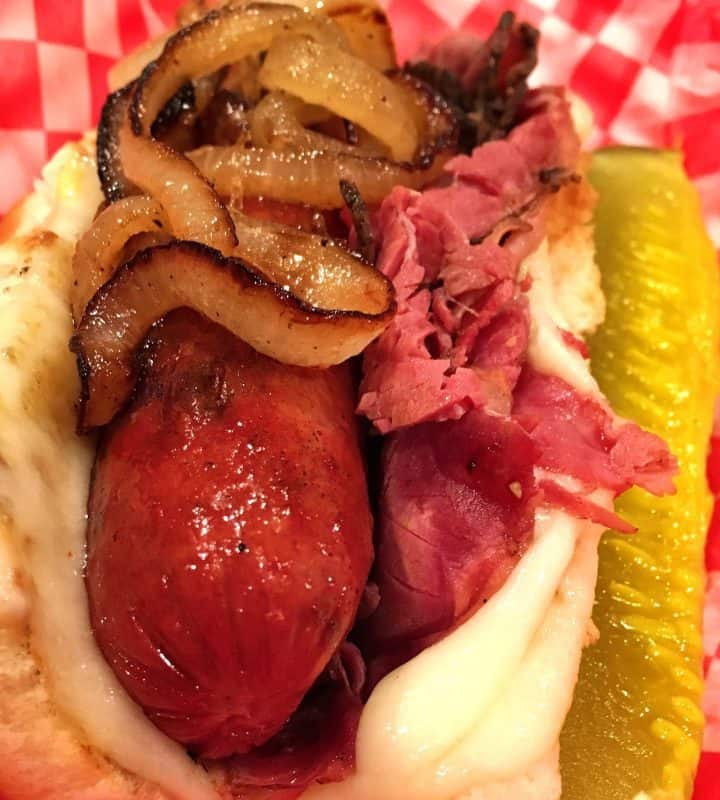 Big Pastrami Dogs for the 4th Norine's Nest