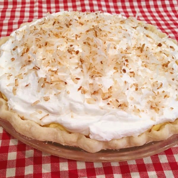 Coconut Cream Pie Whole Norine's Nest