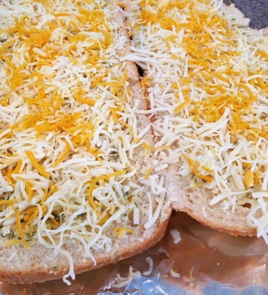 Garlic Cheese Bread Prep Norine's Nest