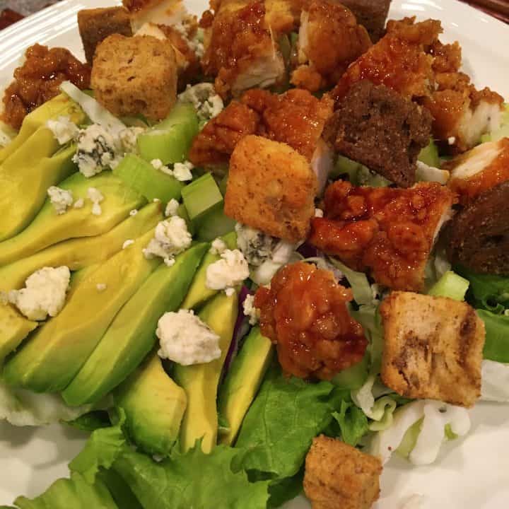 Buffalo “Sticky Fingers” Salad