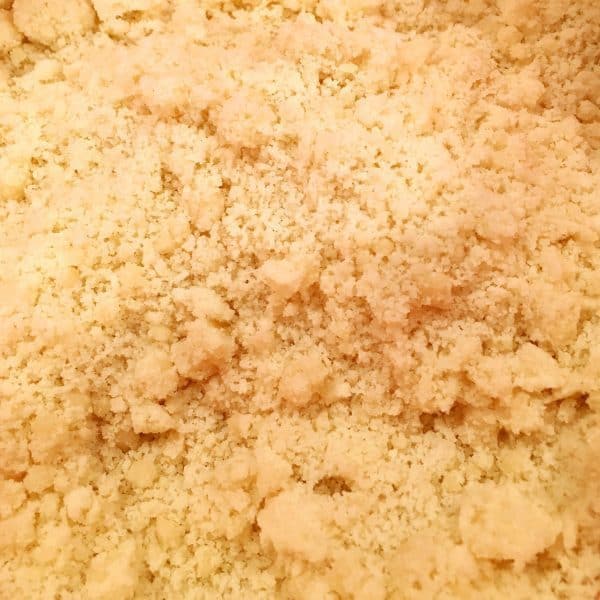 Crumb mixture for top of Cherry Crumb Coffee Cake.