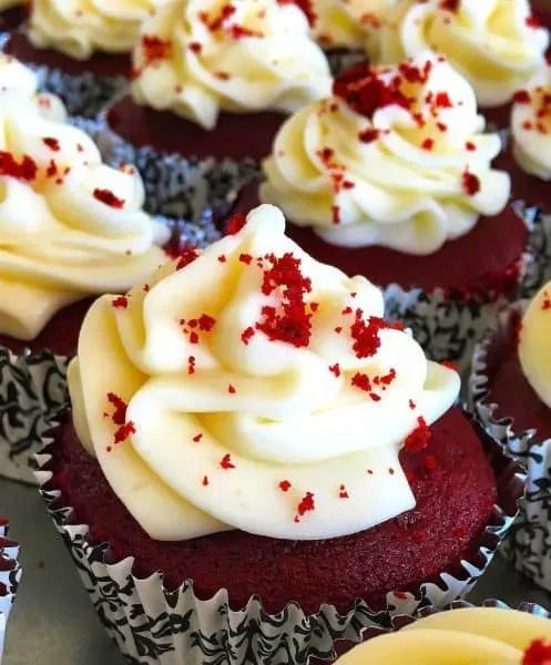 Red Velvet Cupcakes for the wedding