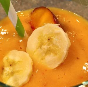 Banana Peach Smoothie