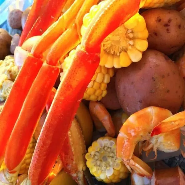 seafood-boil-on-the-table