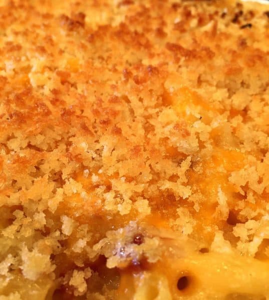 mac n cheese crunchy topping