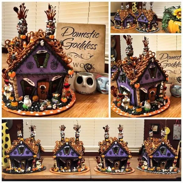 Haunted Gingerbread House Multiple views