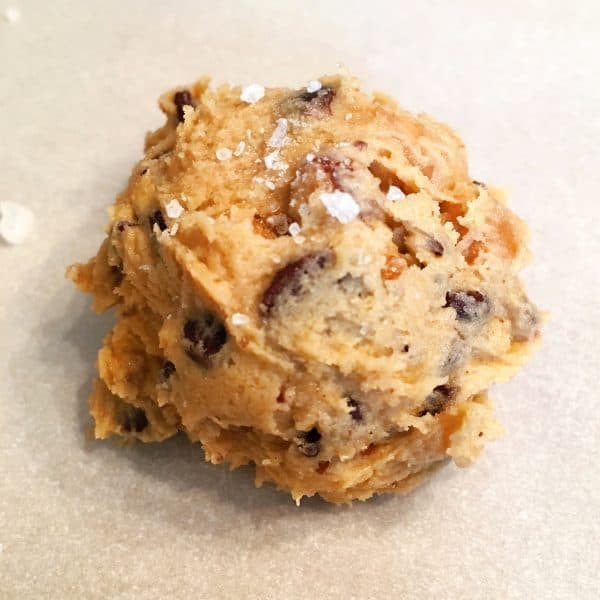 salted-caramel-chocolate-chip-cookie-dough-ball