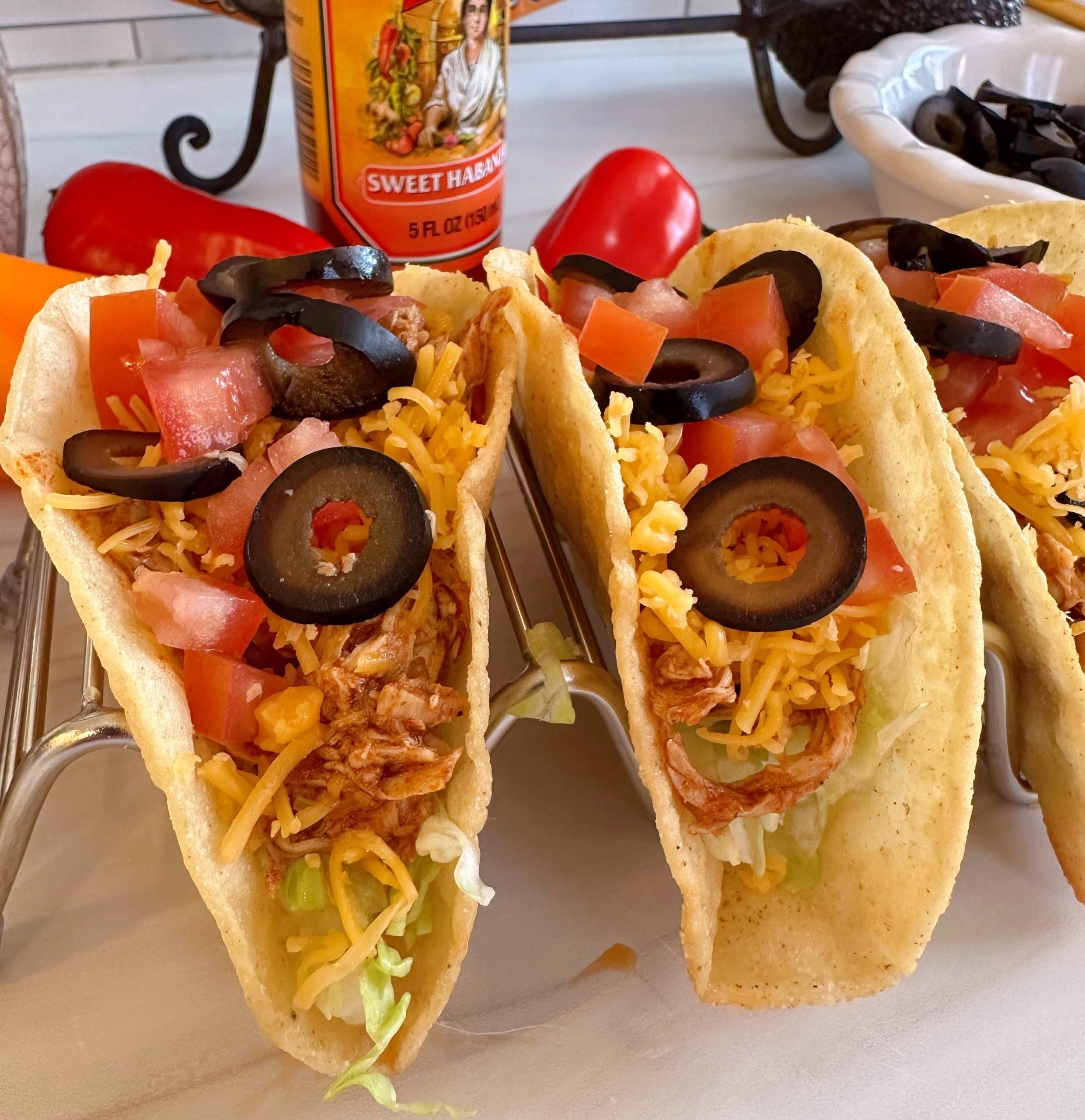 Crock Pot Chicken Tacos | Norine's Nest