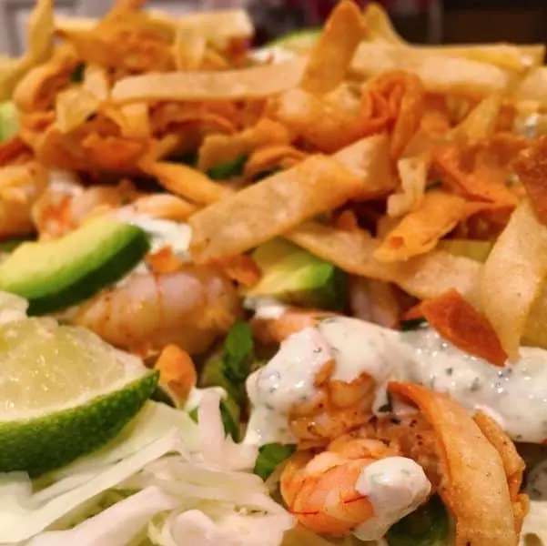 Shrimp Taco Salad 