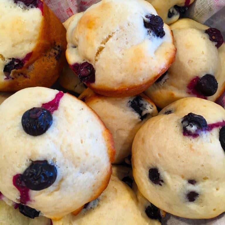 Old Fashioned Blueberry Muffins | Norine's Nest