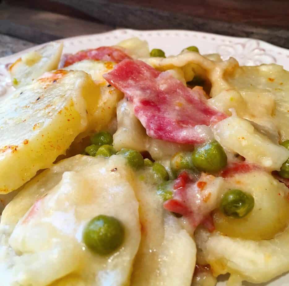 Creamy Ham, Pea, and Potato Casserole Norine's Nest