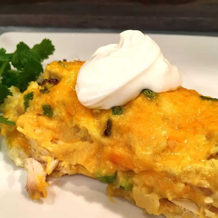 Easy White Chicken Enchiladas | Norine's Nest