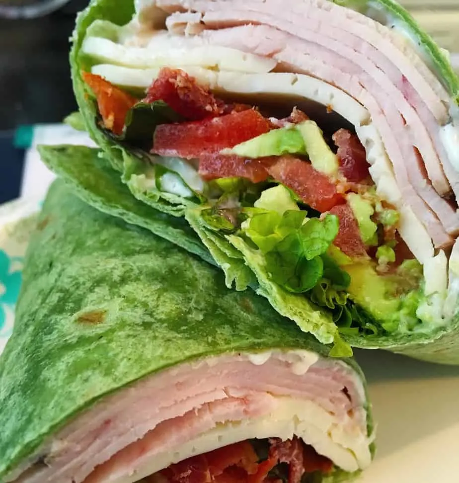 The Best Healthy California Club Turkey Wrap Recipe
