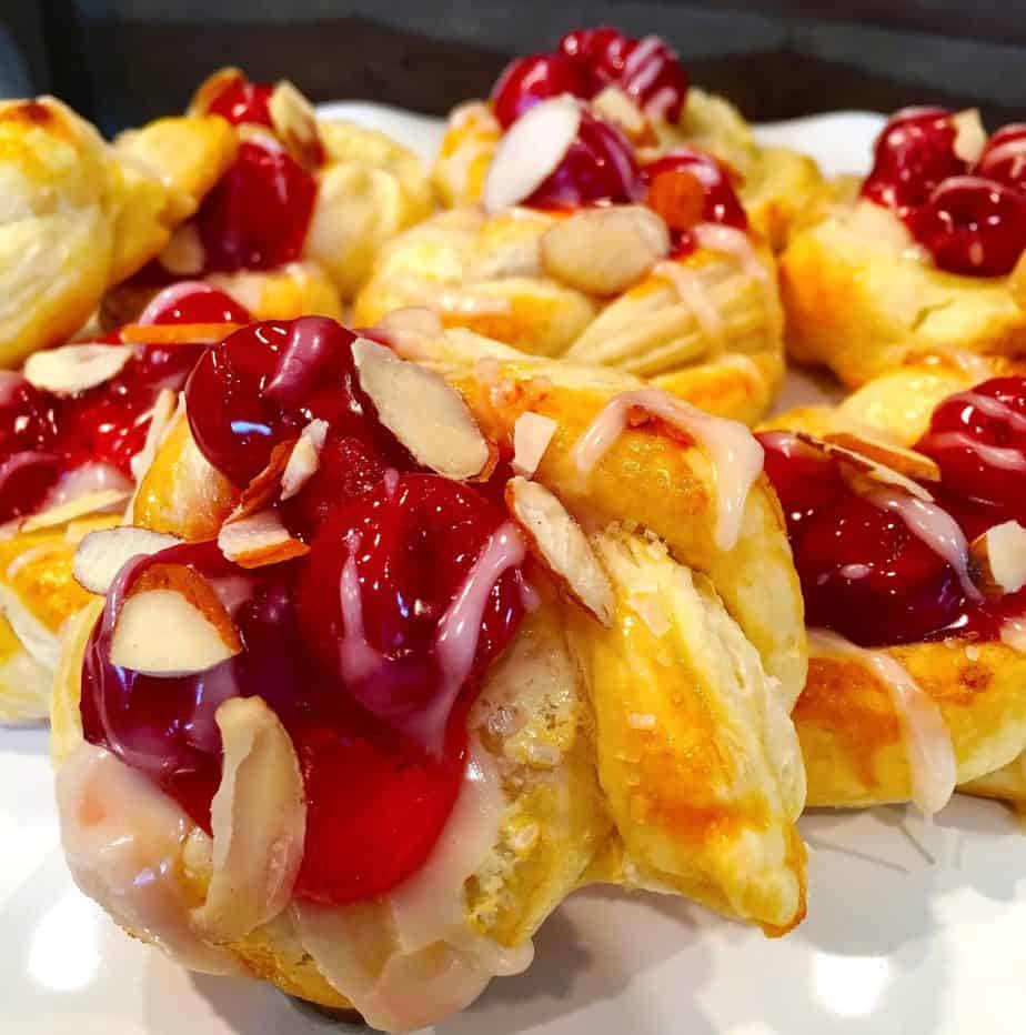 Cherry Cream Cheese Knots