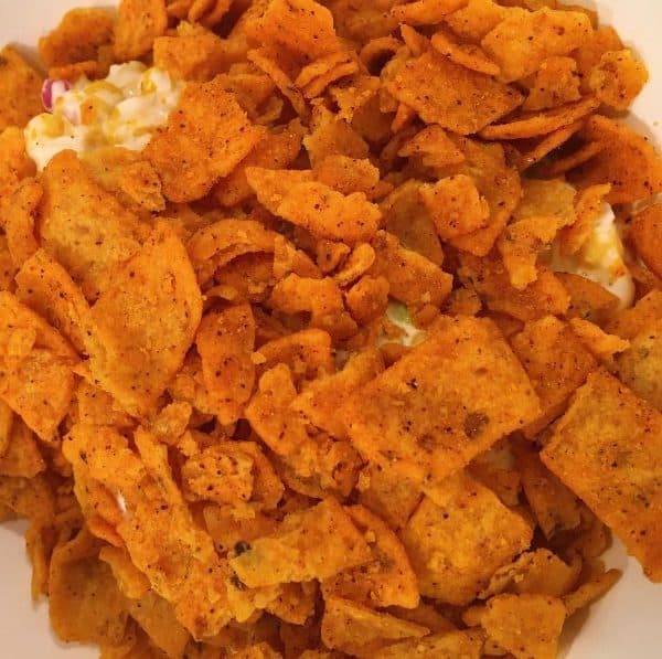 crushed chili cheese fritos