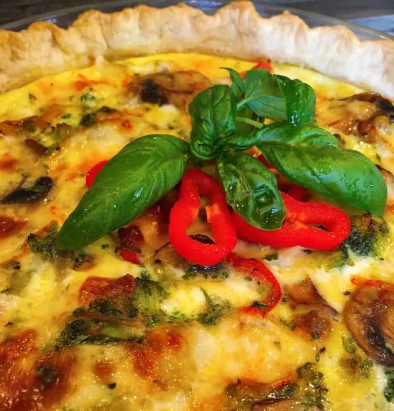 Loaded Vegetable Quiche