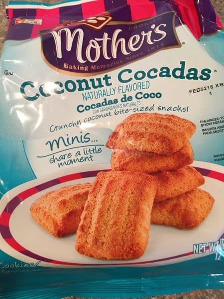 Package of Mother's Cookies Coconut Cocada's