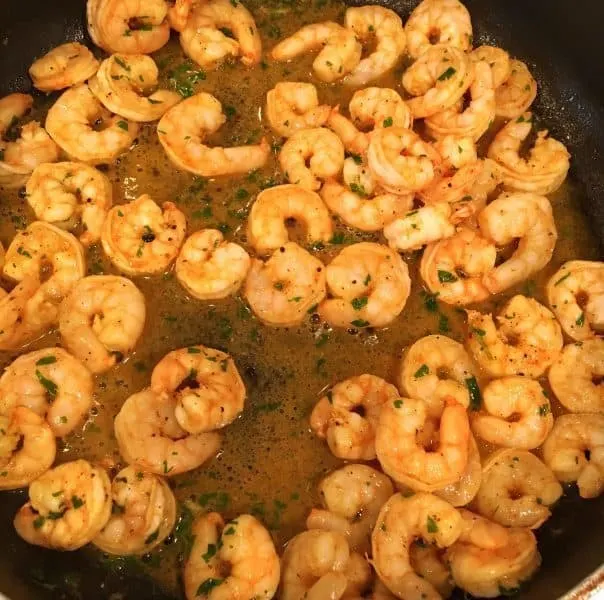 cooked marinated shrimp