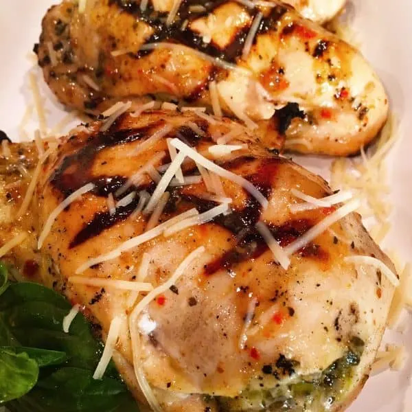 grilled stuffed chicken breast