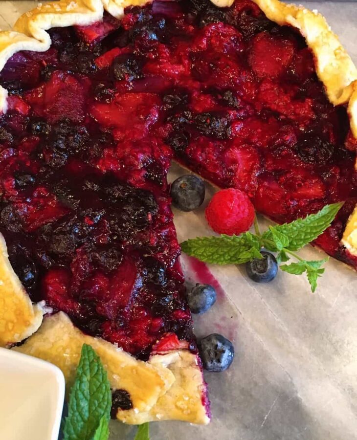 Tripple Berry Galette