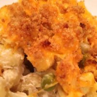 Tuna noodle casserole