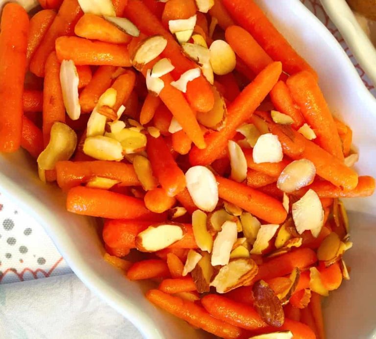 Amaretto Glazed Carrots