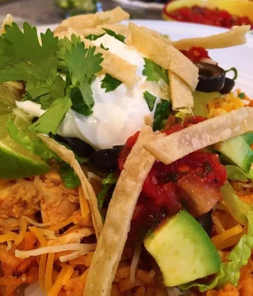 More haystack toppings for Mexican Haystacks.