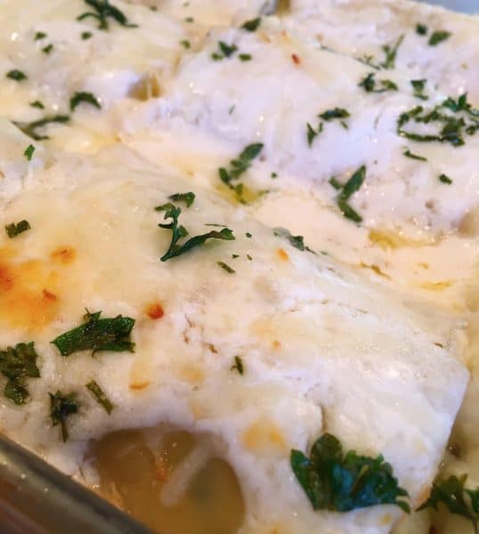 Spinach Chicken Alfredo Lasagna Roll UP 20174 Norine's Nest