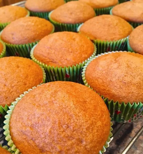 Perfectly baked ginger ale spiced cupcakes