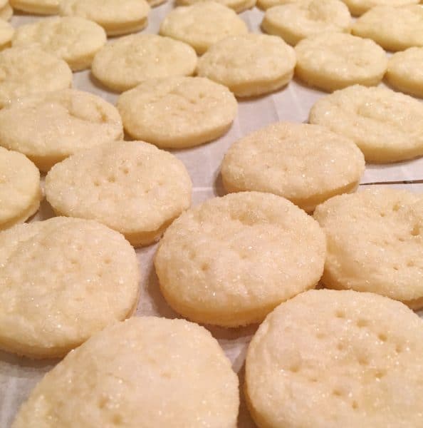 Baked Cookie sandwich halves