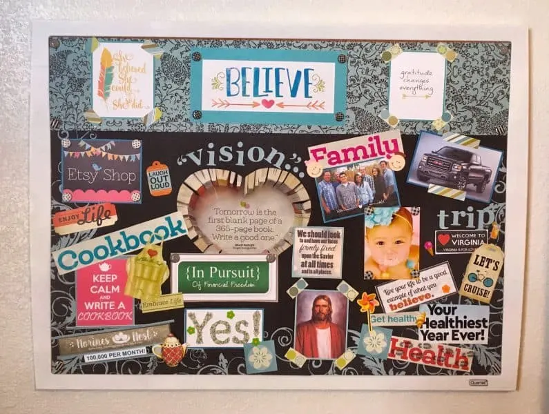 Creating A Vision Board Norine S Nest