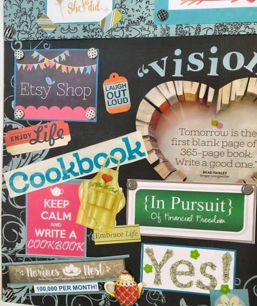 Creating A Vision Board Norine S Nest