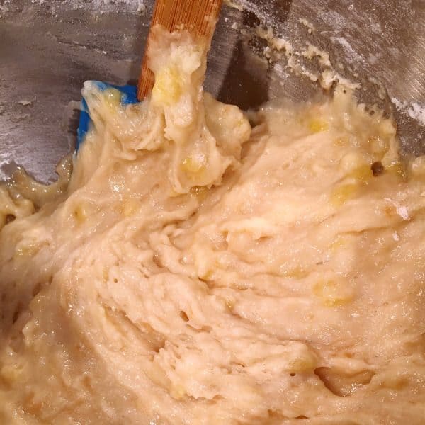 Banana Muffin batter