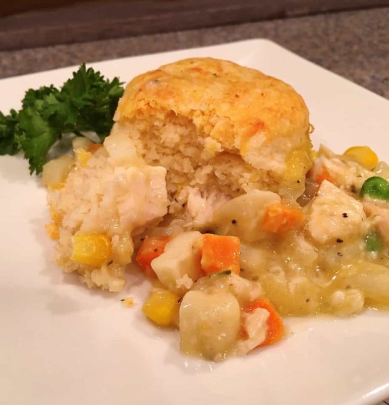 Chicken Biscuit Pot Pie