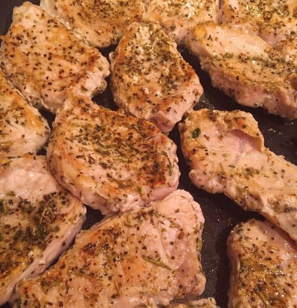 Fried Pork Medallions