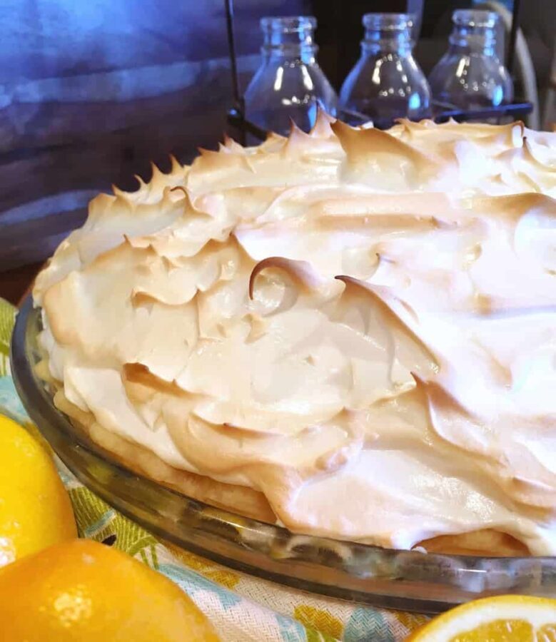 Mile High Lemon Meringue Pie