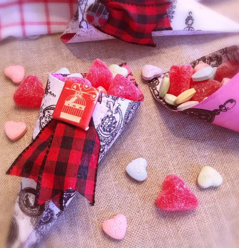 Valentine Treat Cone