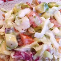 Serving of California Slaw