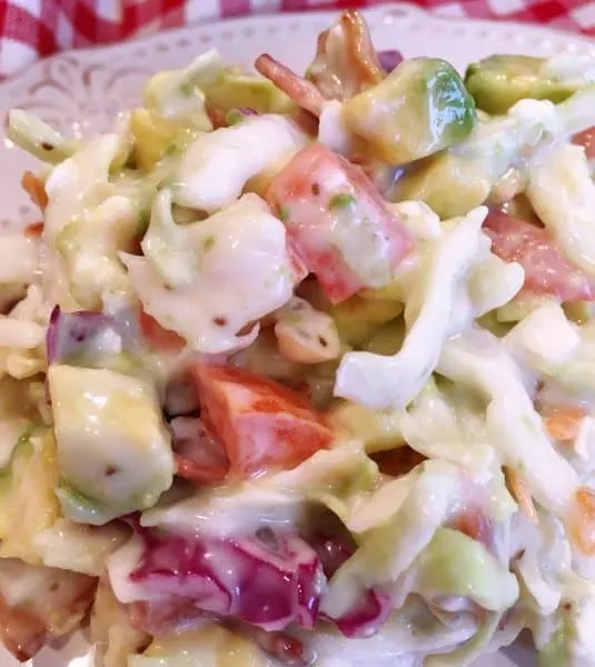 Serving of California Slaw