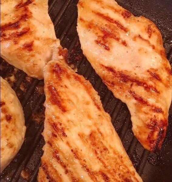 Grilling Chicken