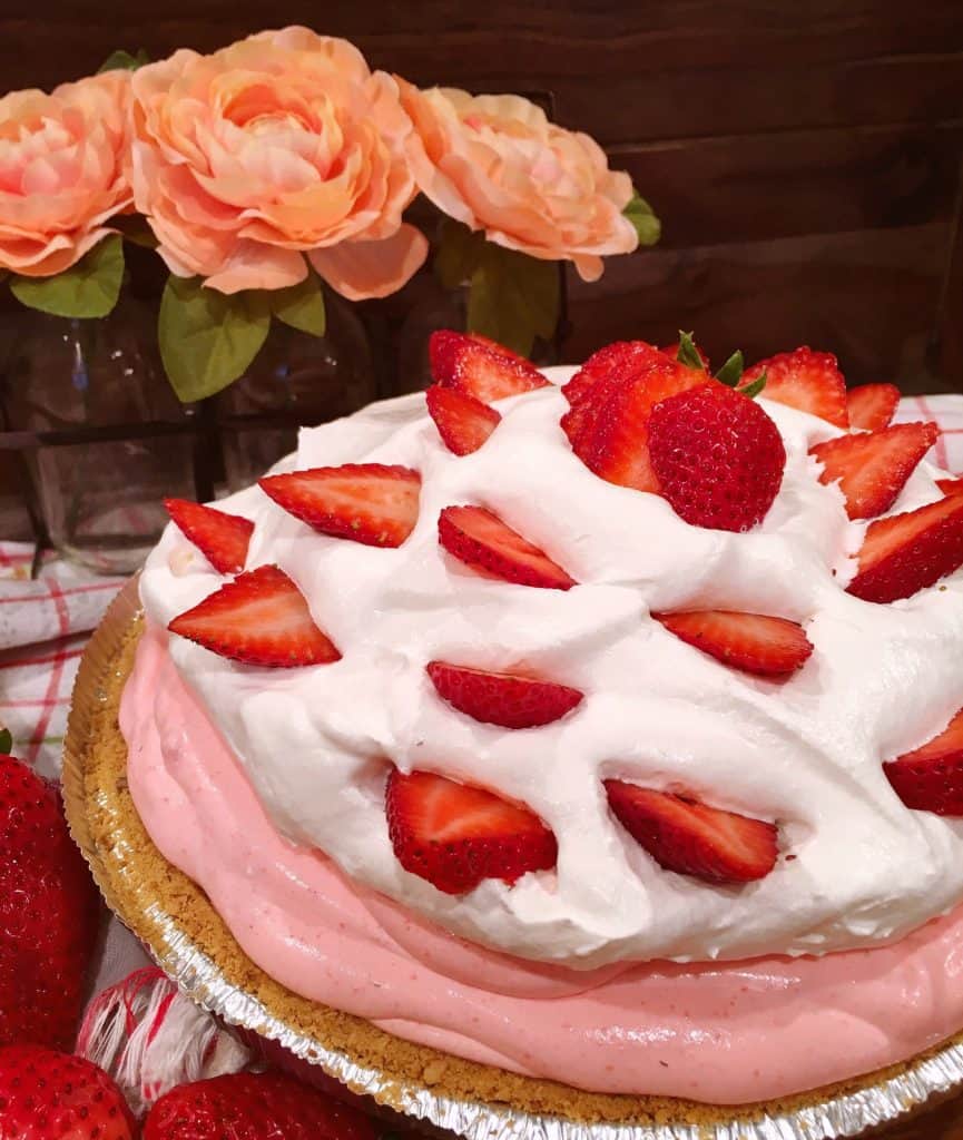Strawberry Cream Pie