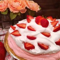 Strawberry Cream Pie