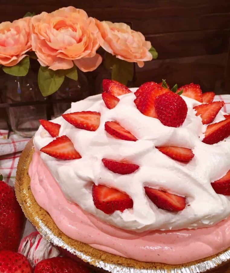 Strawberry Cream Pie